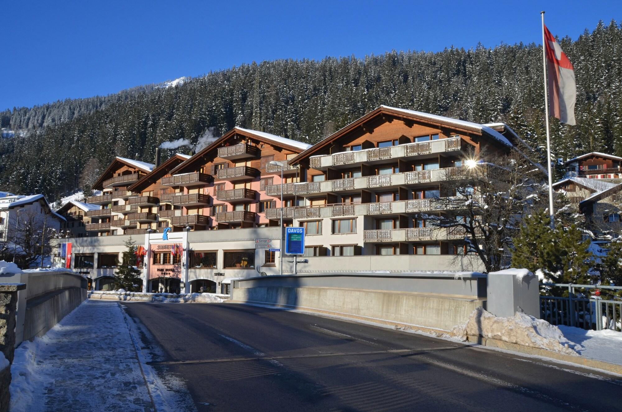 Silvretta Parkhotel Klosters Dış mekan fotoğraf