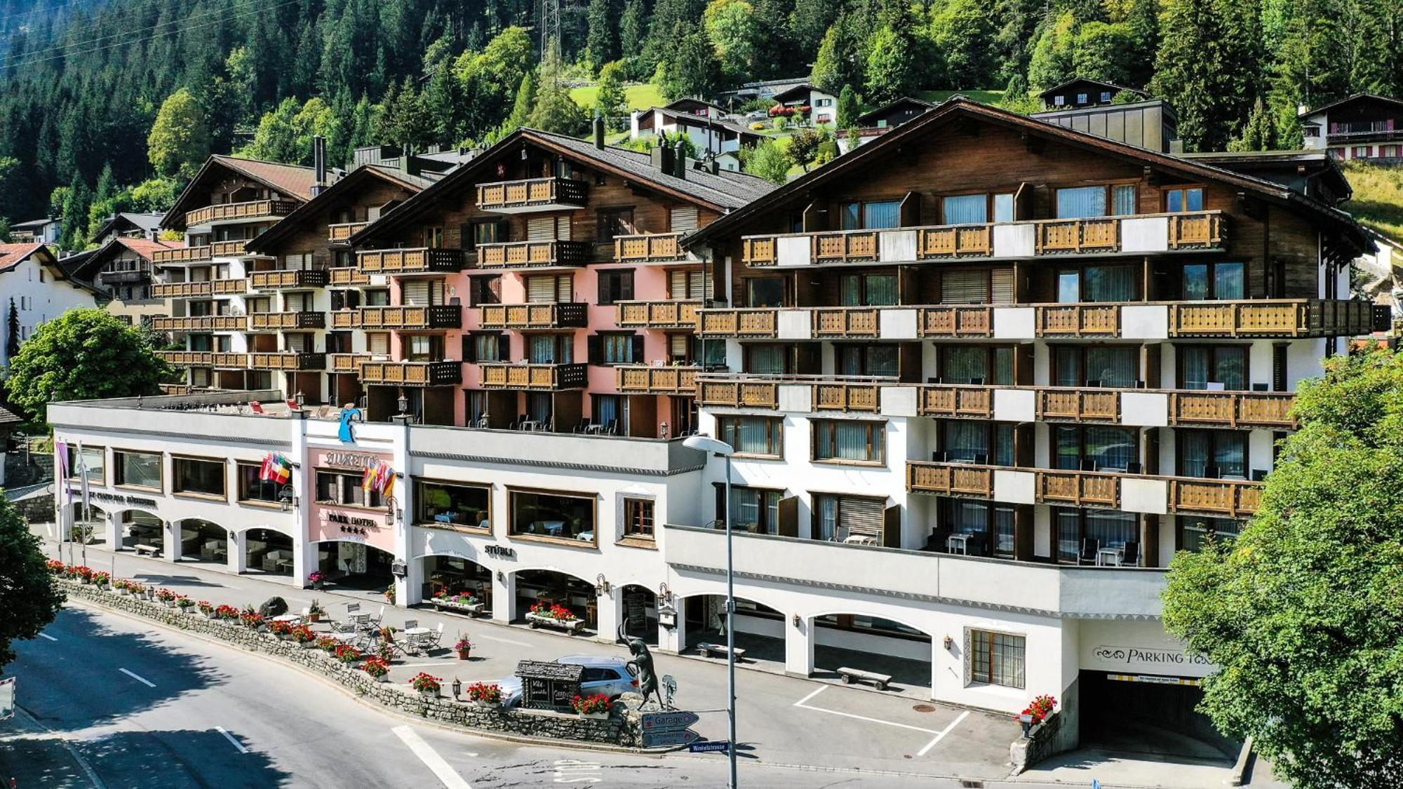 Silvretta Parkhotel Klosters Dış mekan fotoğraf